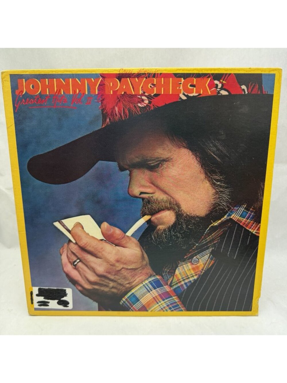 Johnny Paycheck: Greatest Hits - Volume II Vinyl Record LP